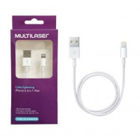 Cabo USB Lightning Original Multilaser para iphones 5 5s 6 7 8 x 11 12 13 14